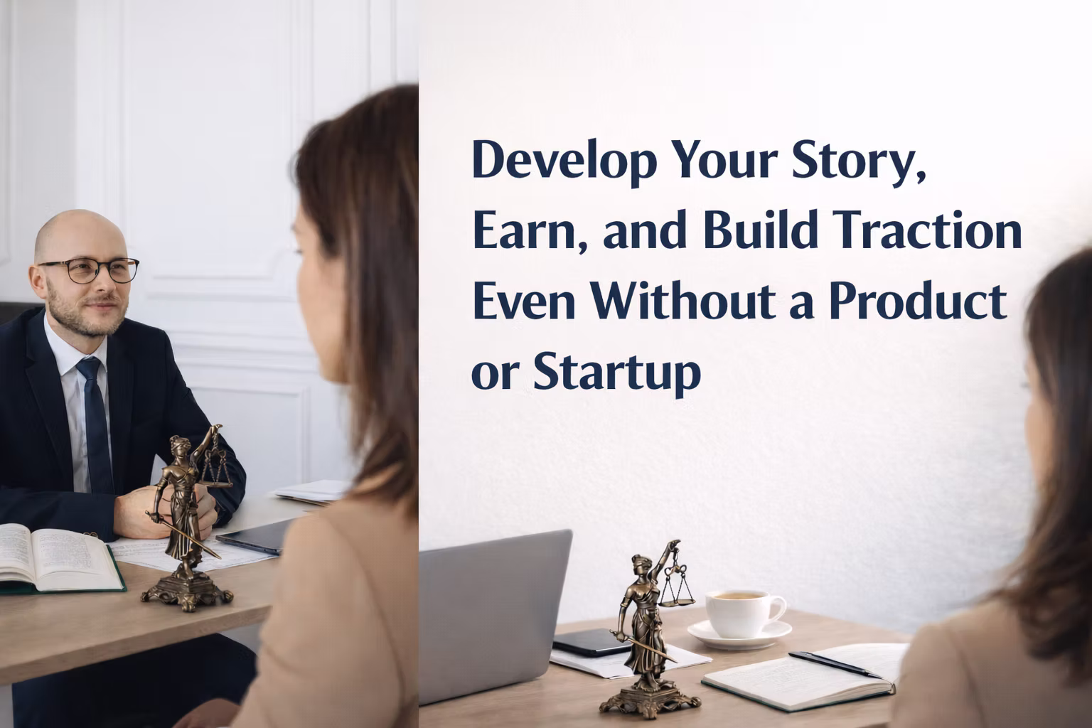 Develop Your Story, Earn, and Build Traction Even Without a Product or Startup