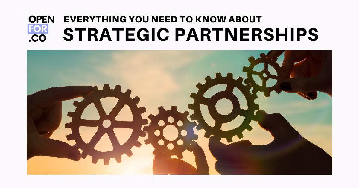 Everything you need to know about Strategic Partnership