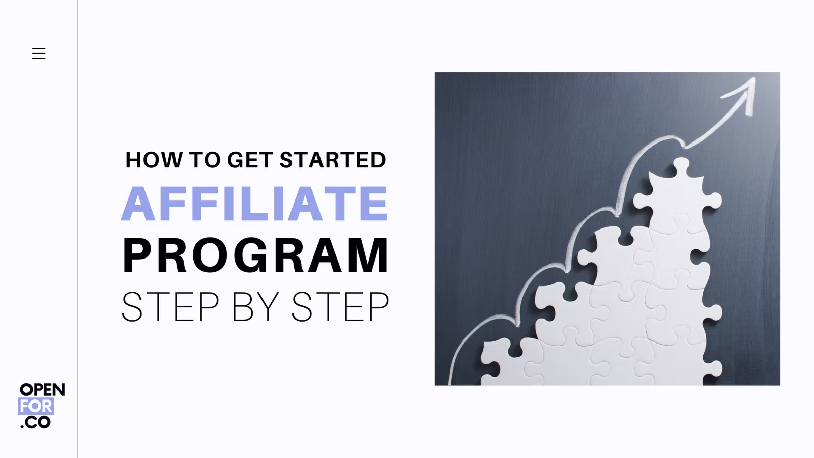 How to Get Started Affiliate Program Step by Step