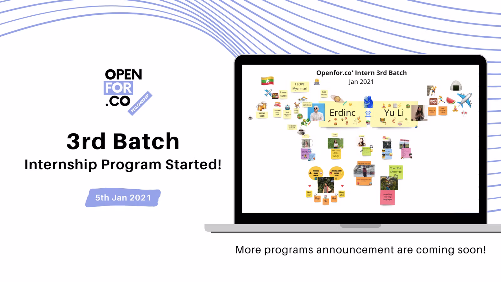 Internship Program Activities - 3rd Batch
