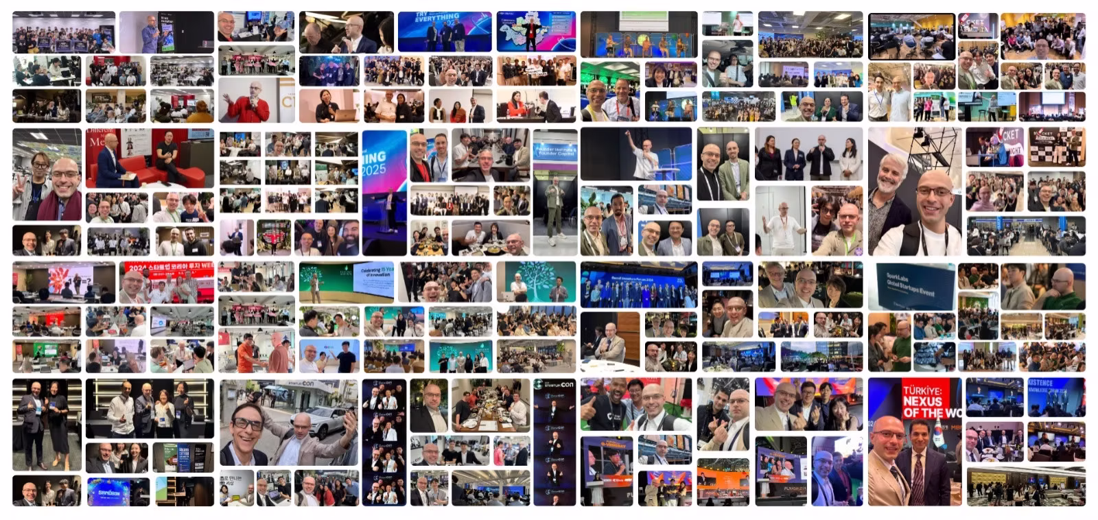 In-person meetings, events snapshot